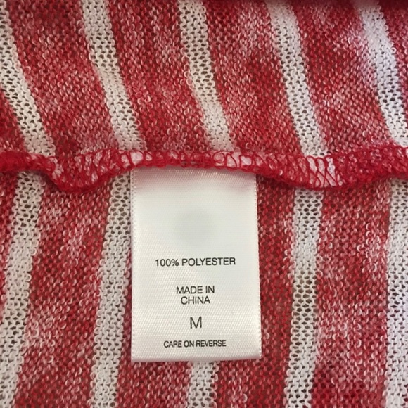 Striped Long Sleeve Blouse Top - Picture 7 of 7